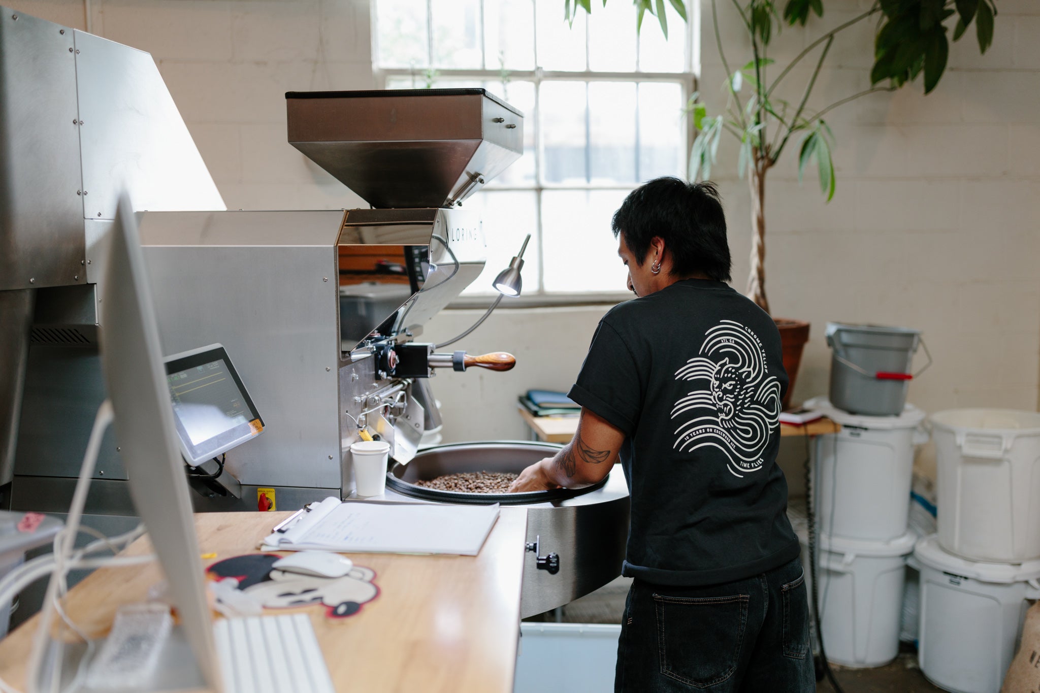 Time Flies T - Washed Black