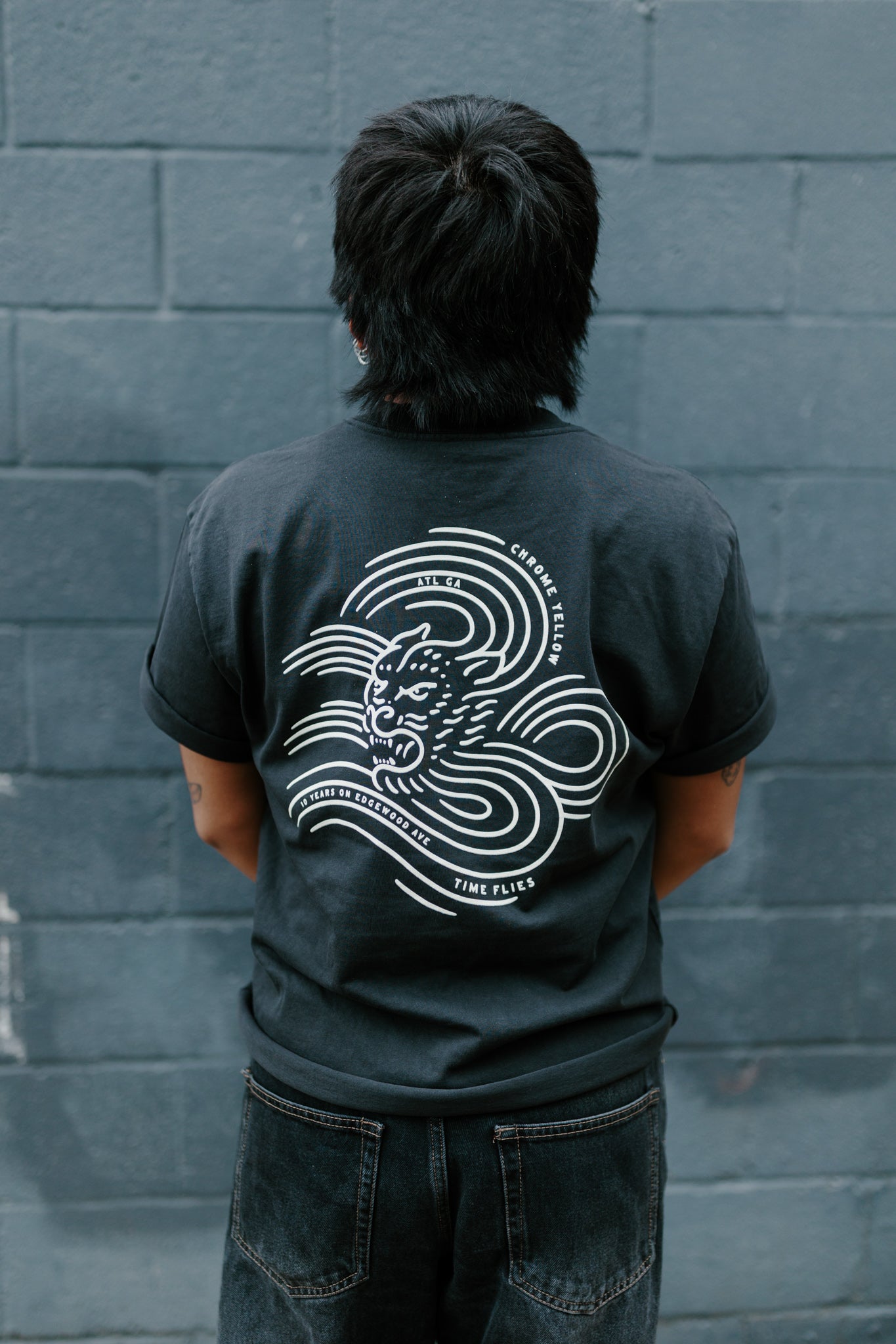 Time Flies T - Washed Black