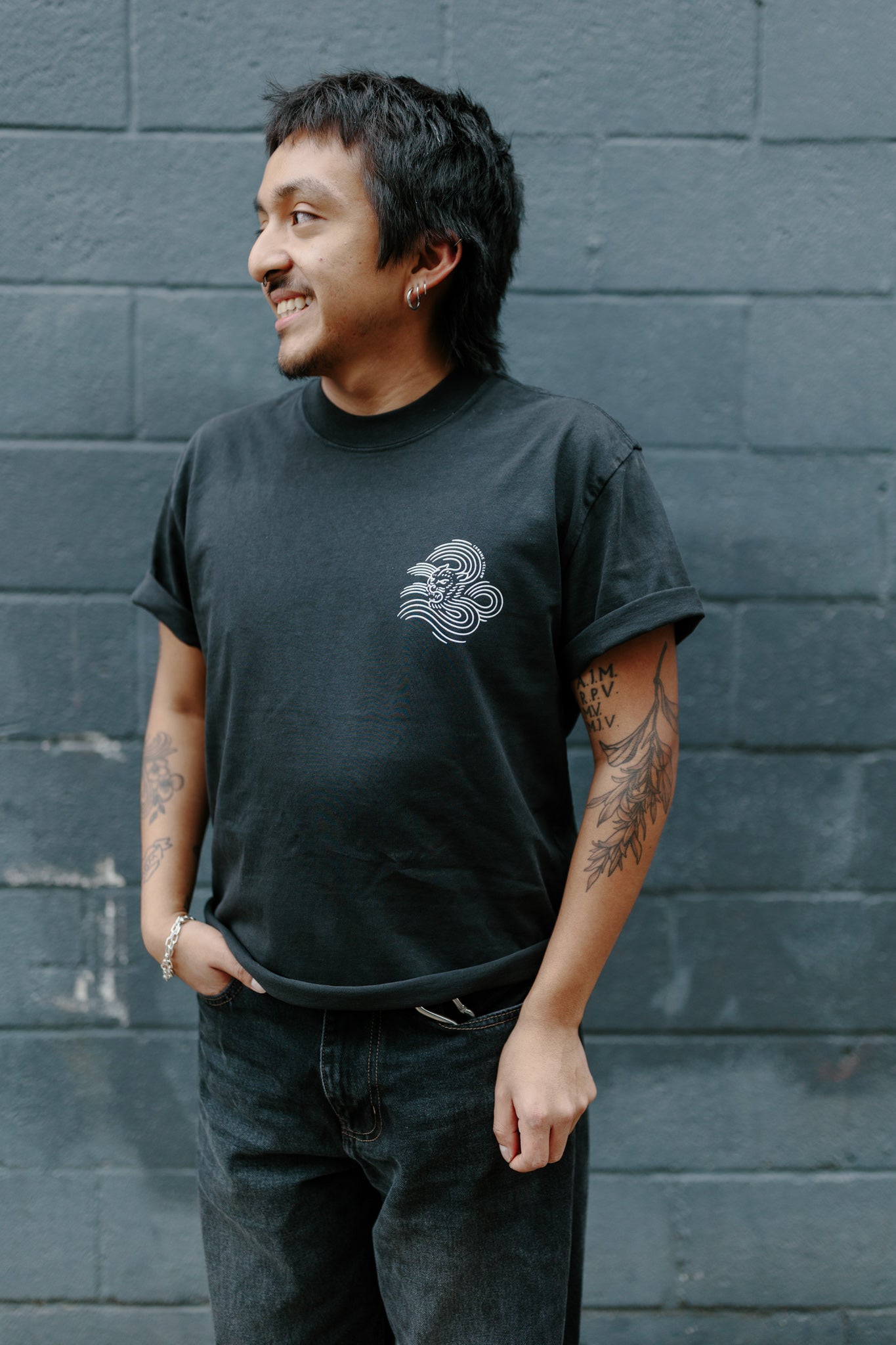 Time Flies T - Washed Black