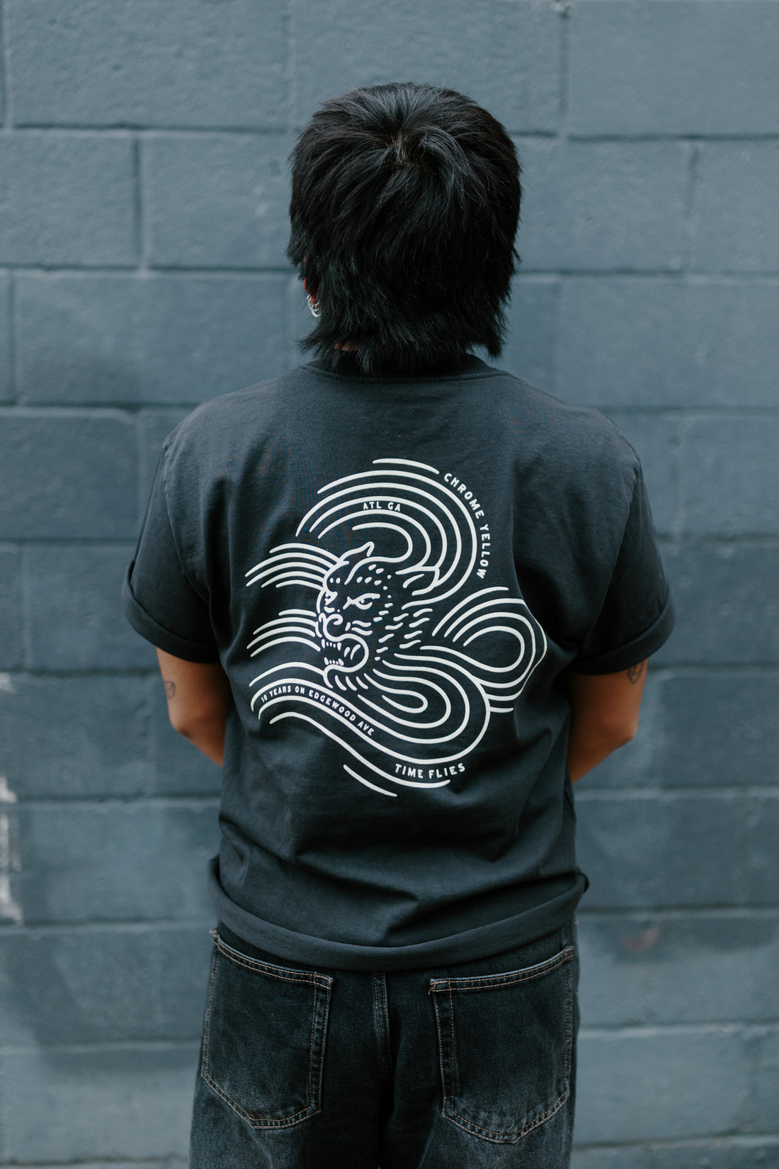 Time Flies T - Washed Black